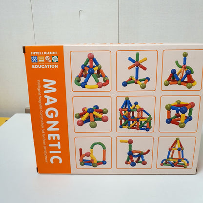 Magnetic Set for Kids Brain 64 piece  Development set , 12800