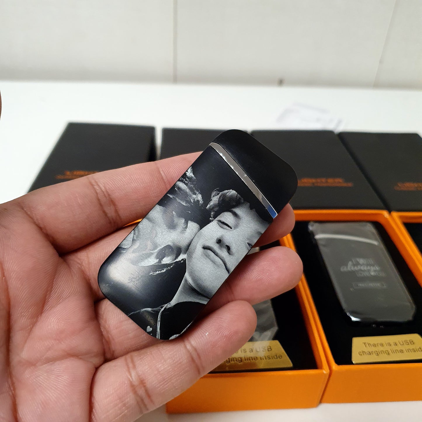Classic Fashionable Arc Lighter Usb Charging, 201350