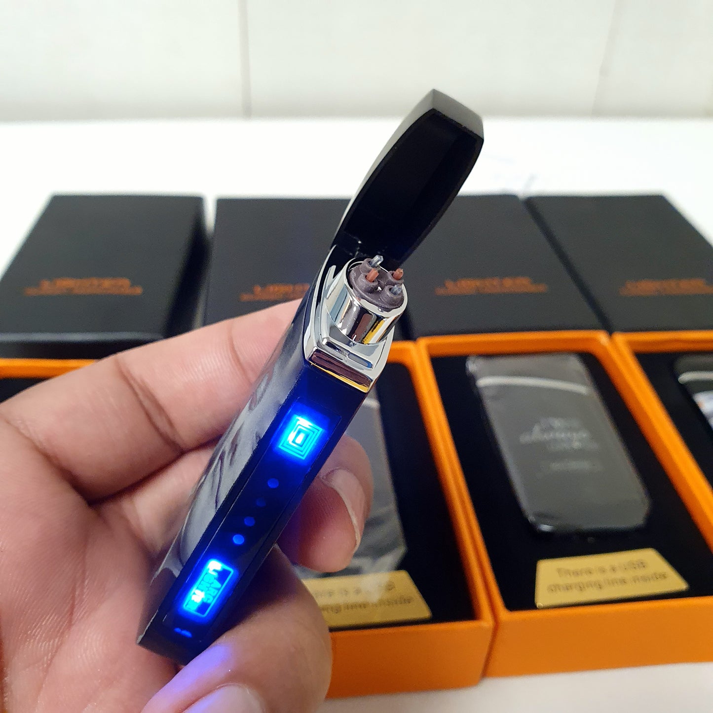 Classic Fashionable Arc Lighter Usb Charging, 201350