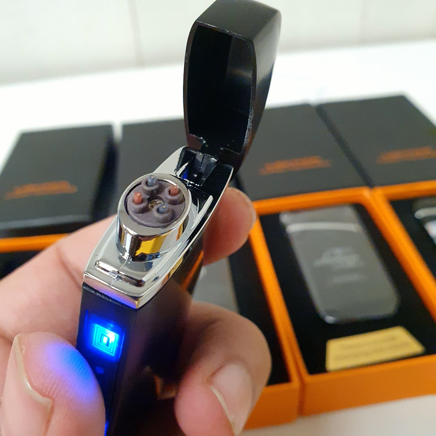 Classic Fashionable Arc Lighter Usb Charging, 201350