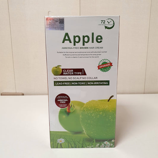 Apple Amonia Free Brown Hair Cream, 24200
