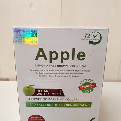 Apple Amonia Free Brown Hair Cream, 24200