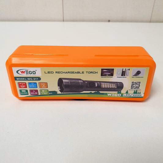 Led Rechargeable Torch, 21650