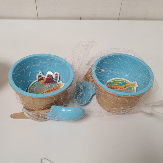 Ice Cream Cups  pairs with Spoons, 31550