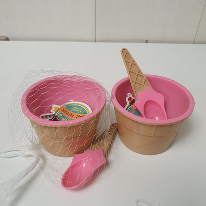 Ice Cream Cups  pairs with Spoons, 31550