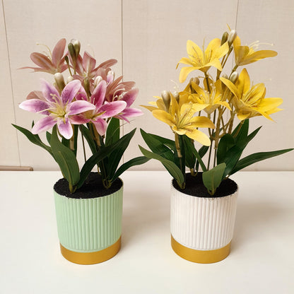 home Decoration Artificial Flower Pot, 61215