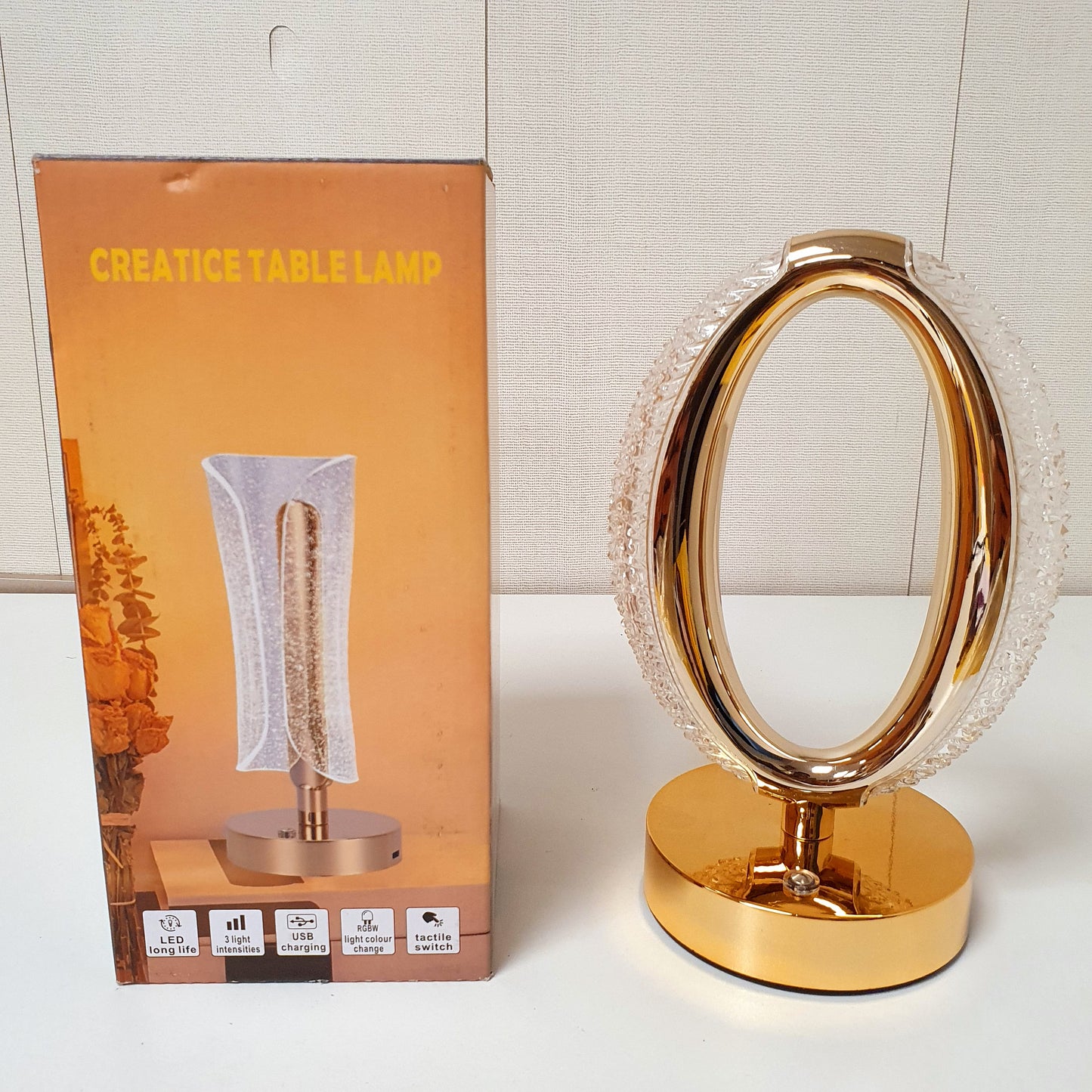 Creatic Oval Shape Table Lamp, 21800