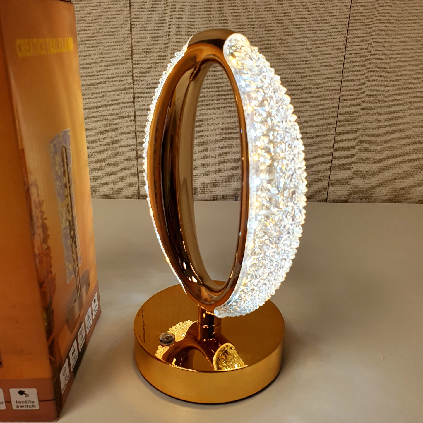 Creatic Oval Shape Table Lamp, 21800