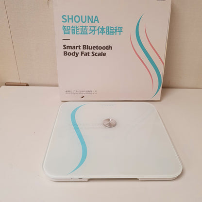 Rechargeable Shouna Smart Bluetooth Body Fat Scale, 22450