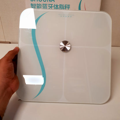 Rechargeable Shouna Smart Bluetooth Body Fat Scale, 22450