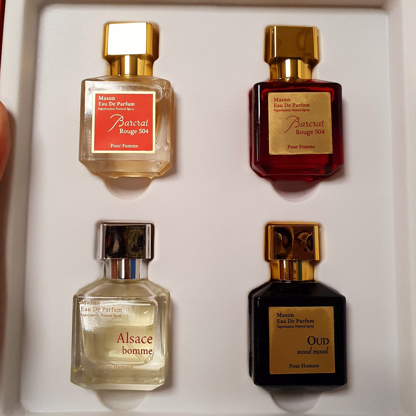 Mason Barerat 4 Pcs Gift Set Perfume, 63100