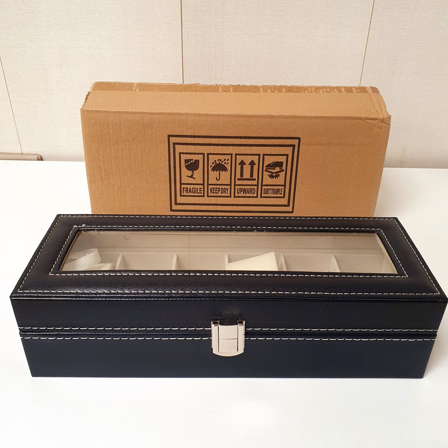 Watch Storage Box Leather,