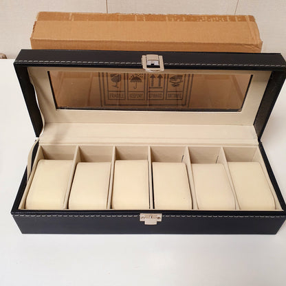 Watch Storage Box Leather,