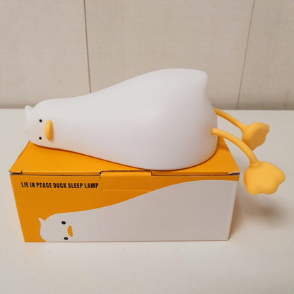 Laying Peace Duck Touch Lamp Multi Lights , 61300