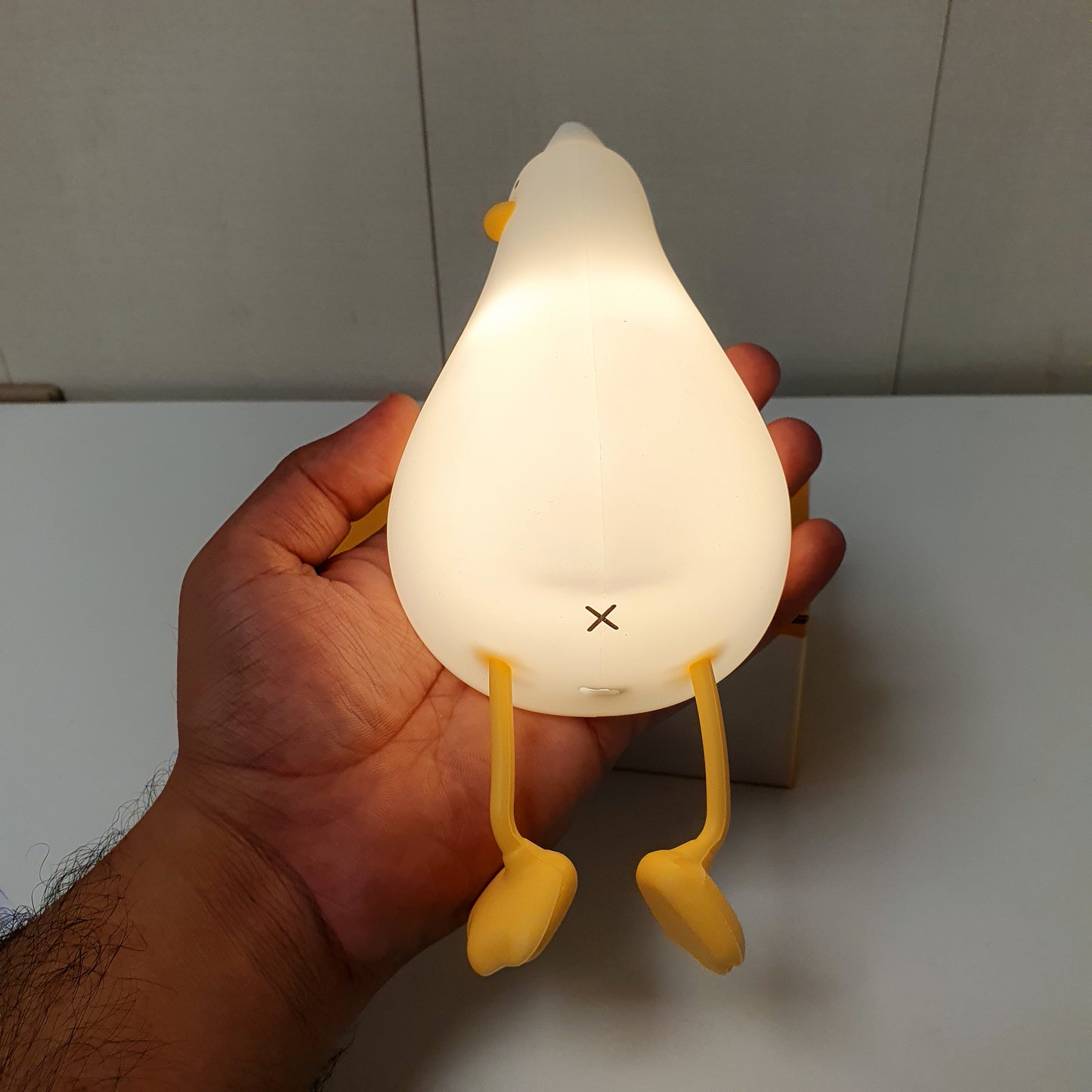 Laying Peace Duck Touch Lamp Multi Lights , 61300