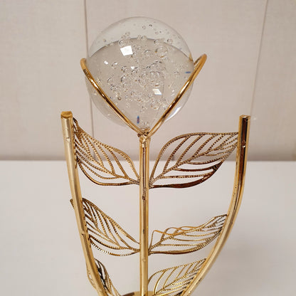 Golden Decoration with Crystal Ball, 121750