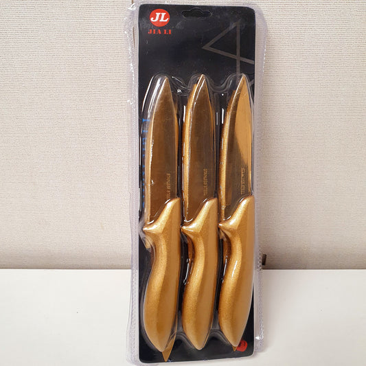 6 pcs Kitchen Golden Knife Set, 53650