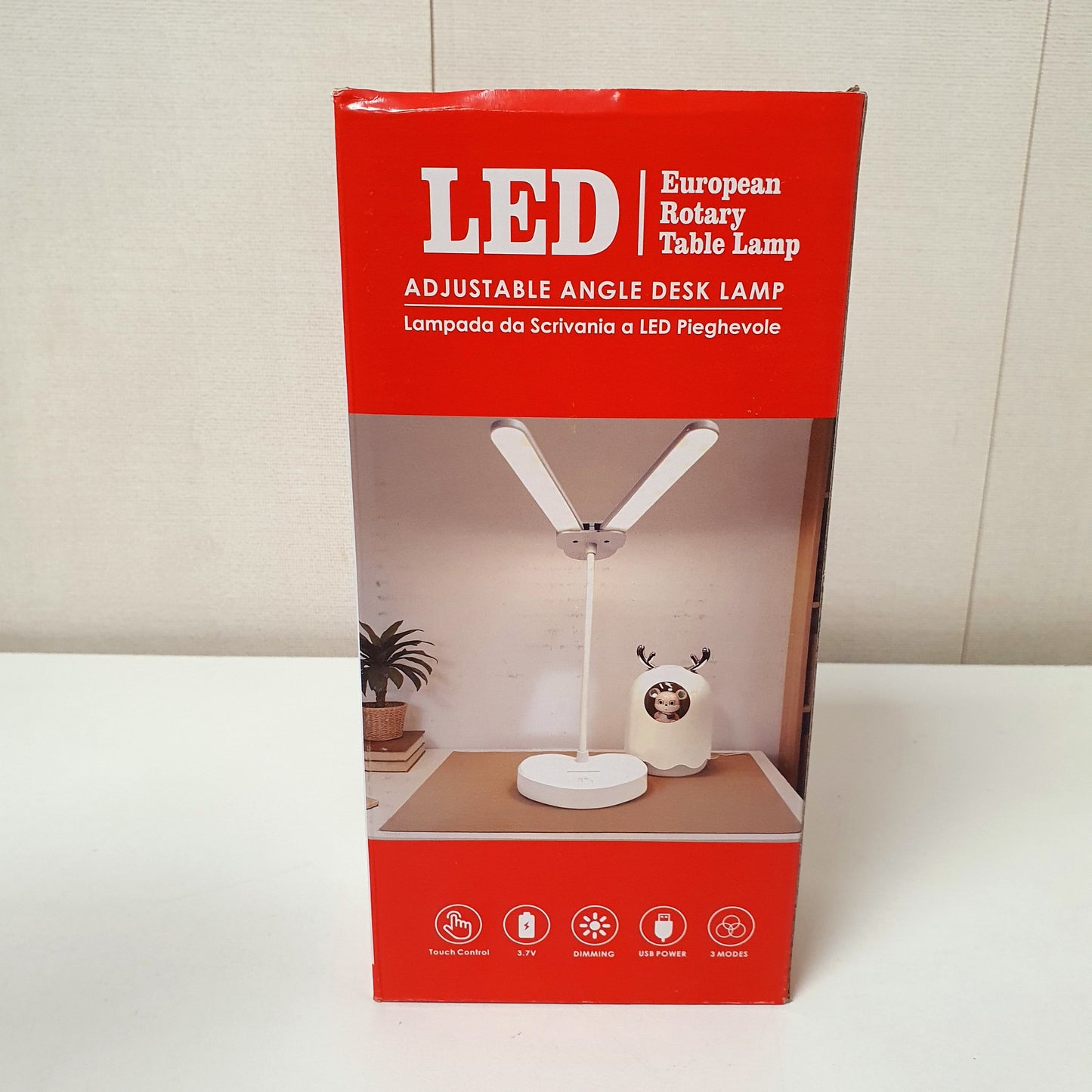 Led European Rotary Table Lamp, 121280