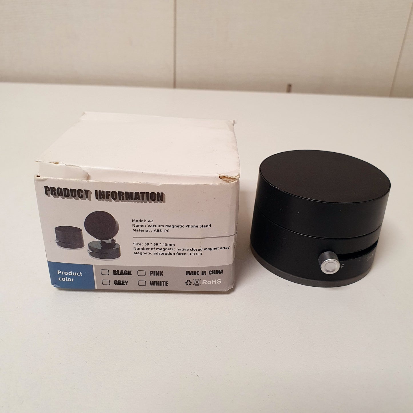 Vacuum Magnetic Phone Stand, 122650