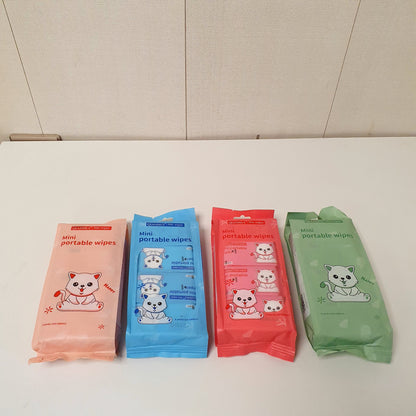 Mini Portable Wipes Pack, 121110