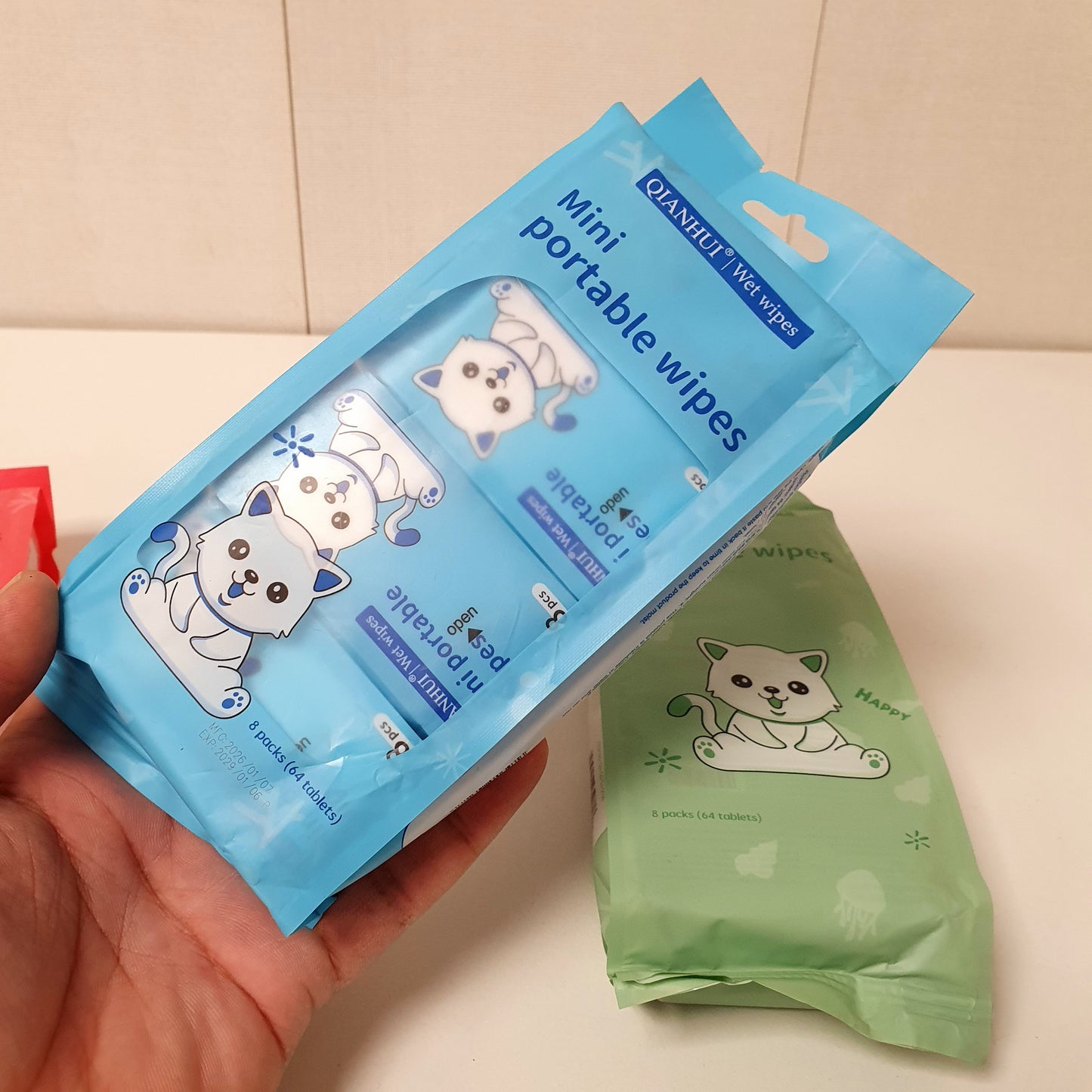 Mini Portable Wipes Pack, 121110