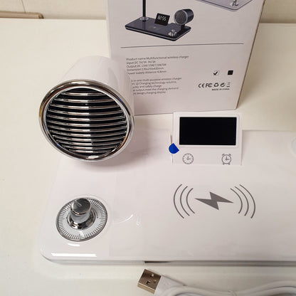 Bt Speaker 4 in 1 Wireless Charger, 241200
