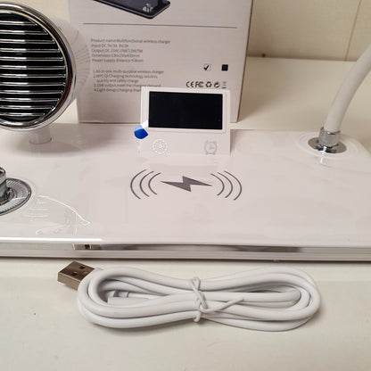 Bt Speaker 4 in 1 Wireless Charger, 241200