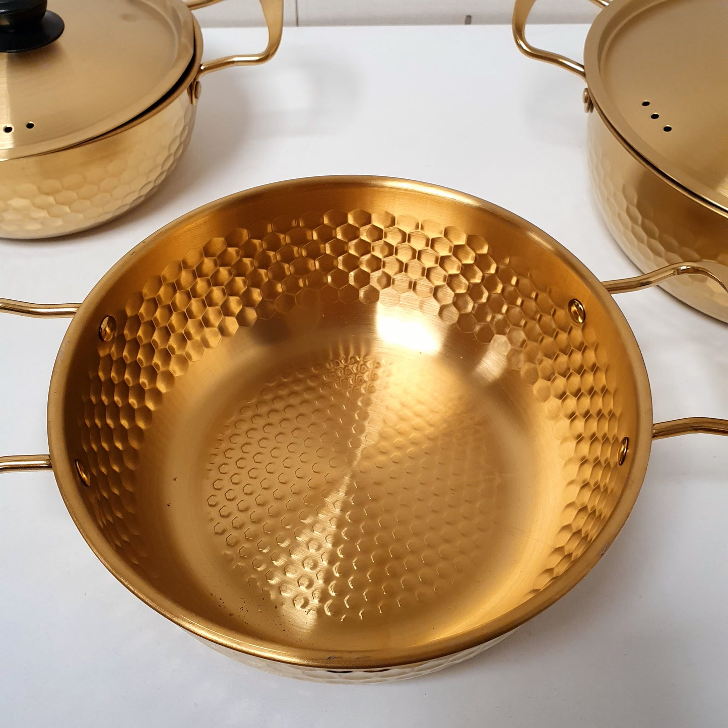Golden Cooking Pot with Golden Lid, 121450