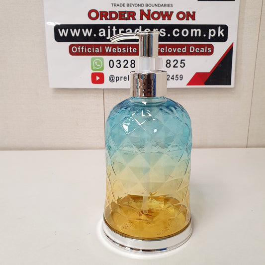 Diamond Cut Soap Dispenser Bottle, 121100