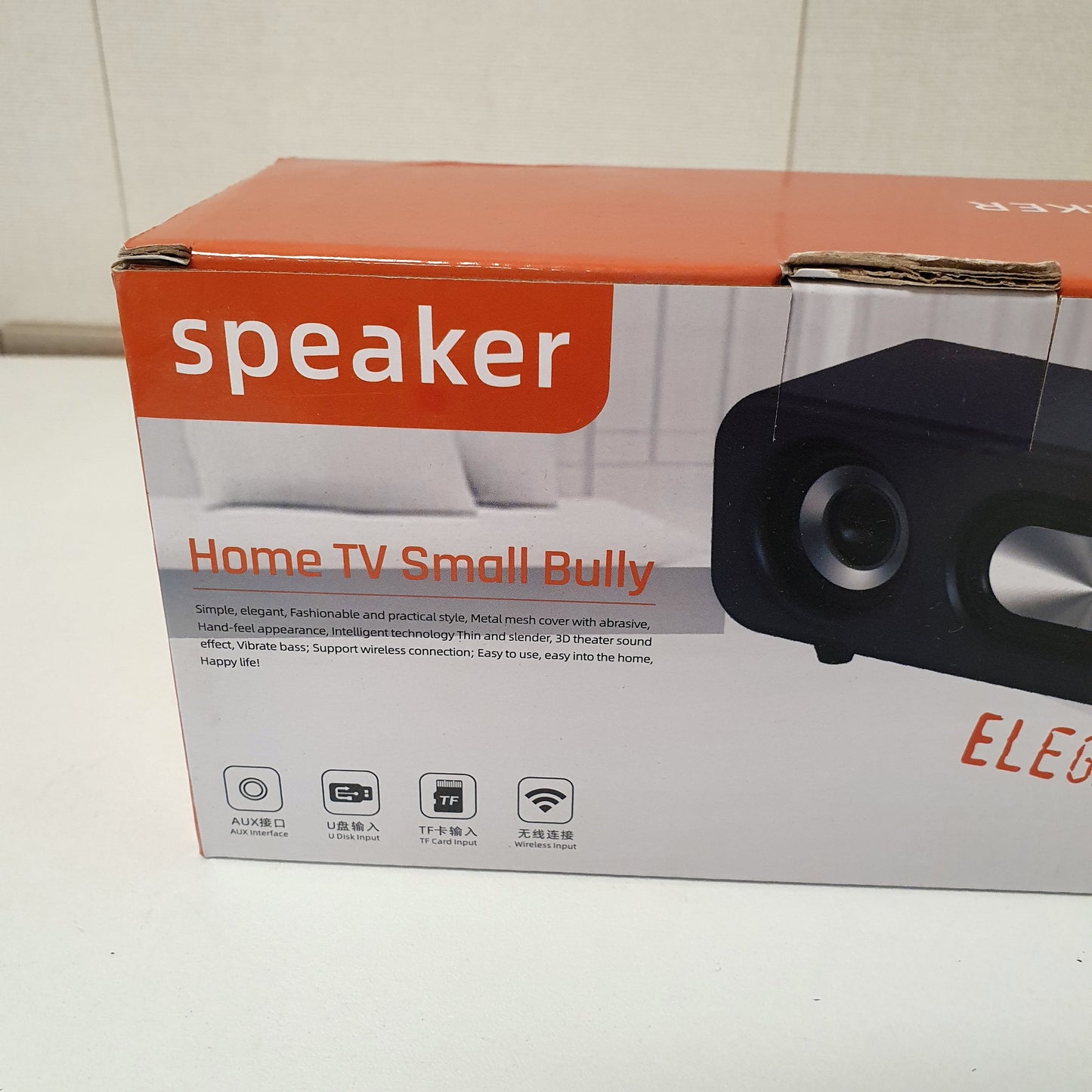 Tube Speaker Desktop Bluetooth , 61700