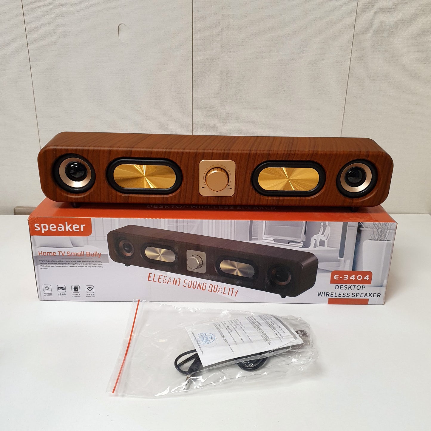 Tube Speaker Desktop Bluetooth , 61700