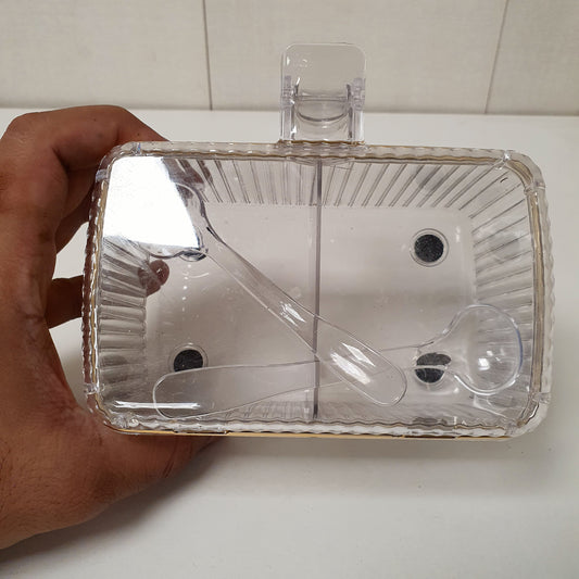 Acrylic Box For Masala With Spoons, 212000