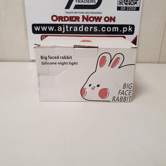 Big Faced Rabbit Silicone Night Light, 121150