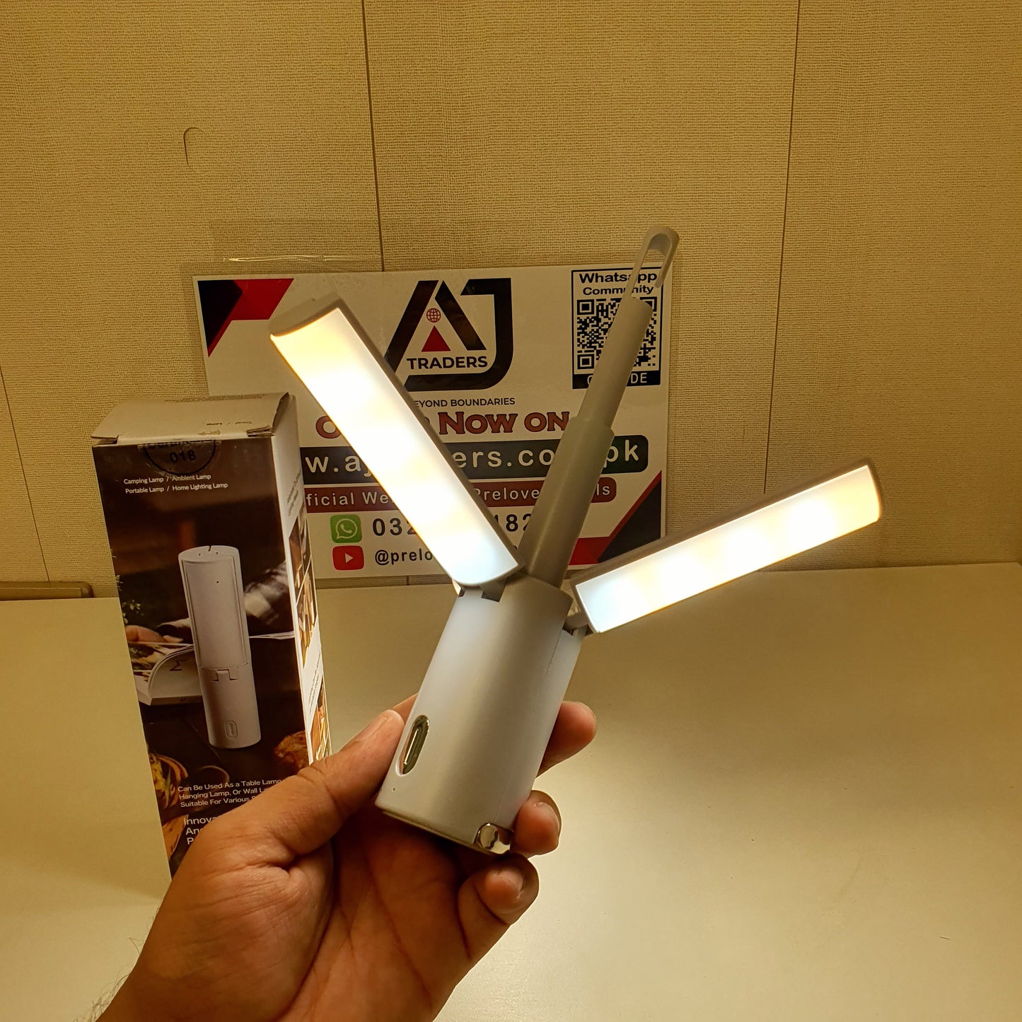 Multifunctional Indoor Camping Light Lamp, 241120