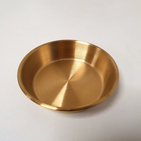 Golden Serving Deep Sauce Plate, 61680