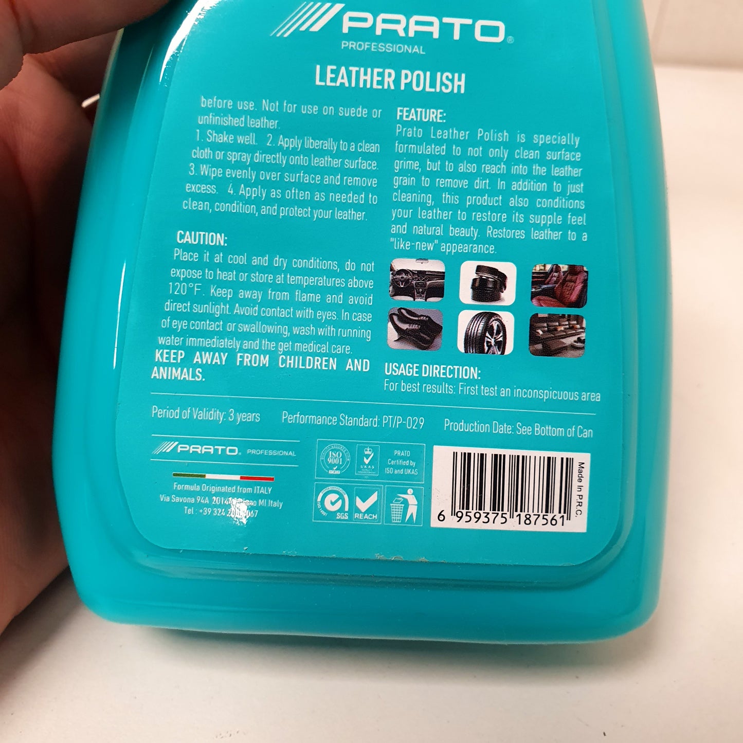 Branded Leather Polish For Car and Home, 61700