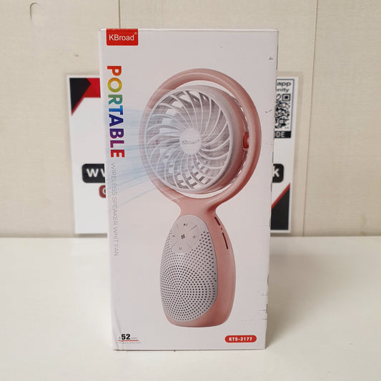Portable Mini Fan With Bluetooth Speaker 61650
