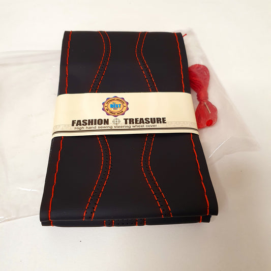 Fashion Treasure Hand Sewing Steering Wheel Cover, 62350