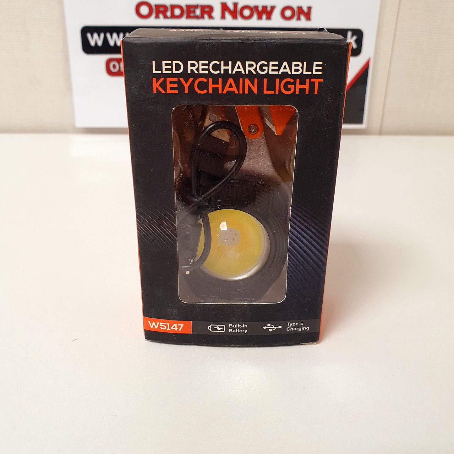 7in1 Led Rechargeable Keychain Light, lighter  101220