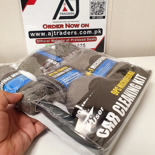 Car Cleaning Microfiber 9 Pcs Kit, 201200