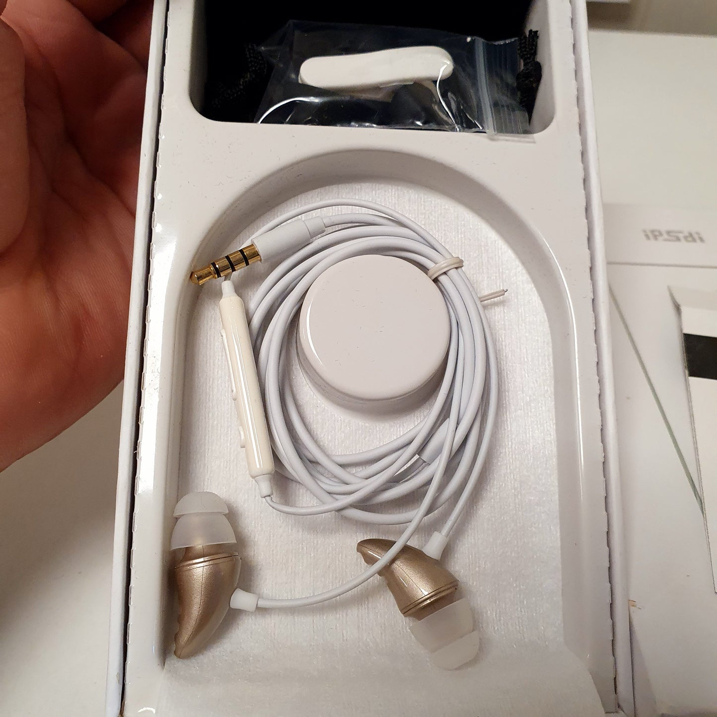 Hands Free White with Mic , 242050