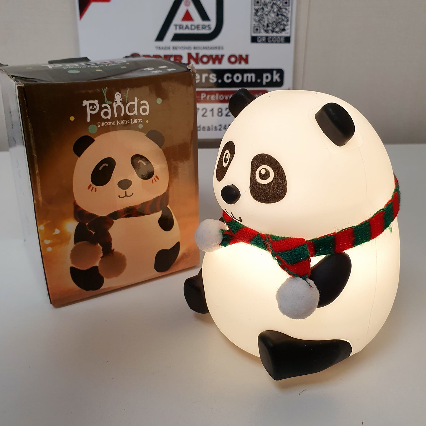 Panda Silicone Night Light, 63450