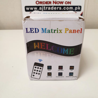Led Matrix Panel with Remote Works with Mobile, 121750