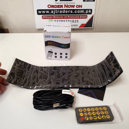 Led Matrix Panel with Remote Works with Mobile, 121750