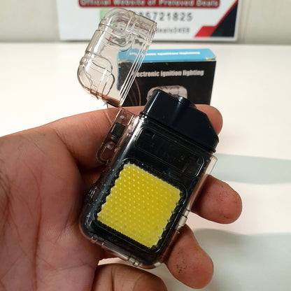 Electronic Lighter with Led Light , 121300