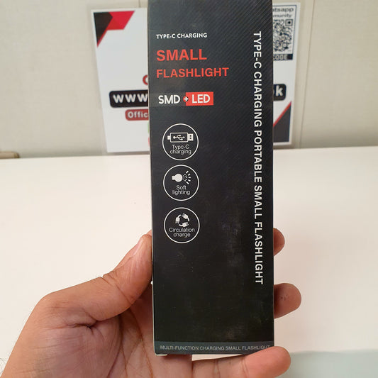 Type C Charging Small Flash Light Pocket Size, 61800