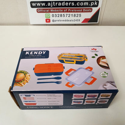 Lunch Box with partition and Lid, 121120