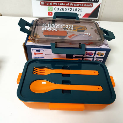 Lunch Box with partition and Lid, 121120