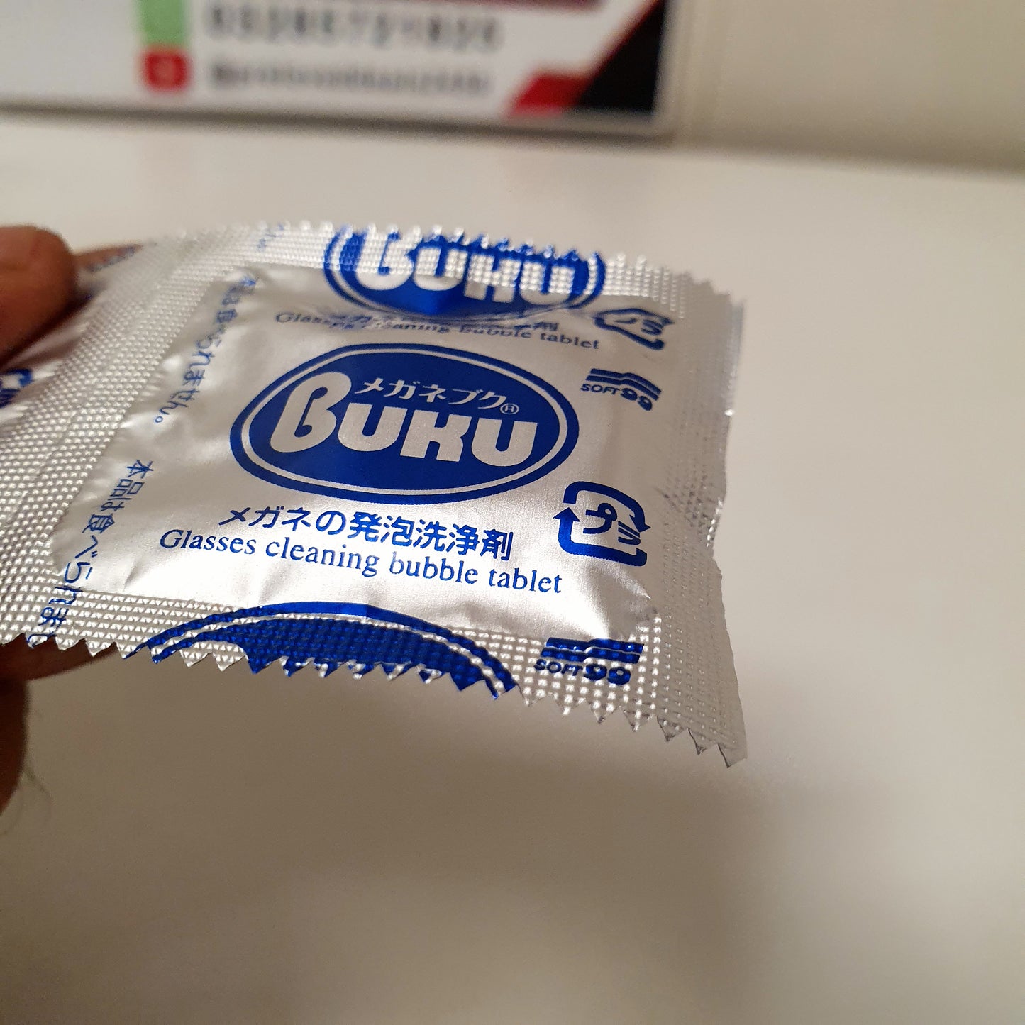 Glass Cleaner Bubble Tablet, 121220