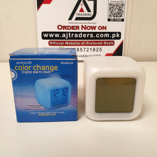 Color Changing Digital Alarm Clock, 51070